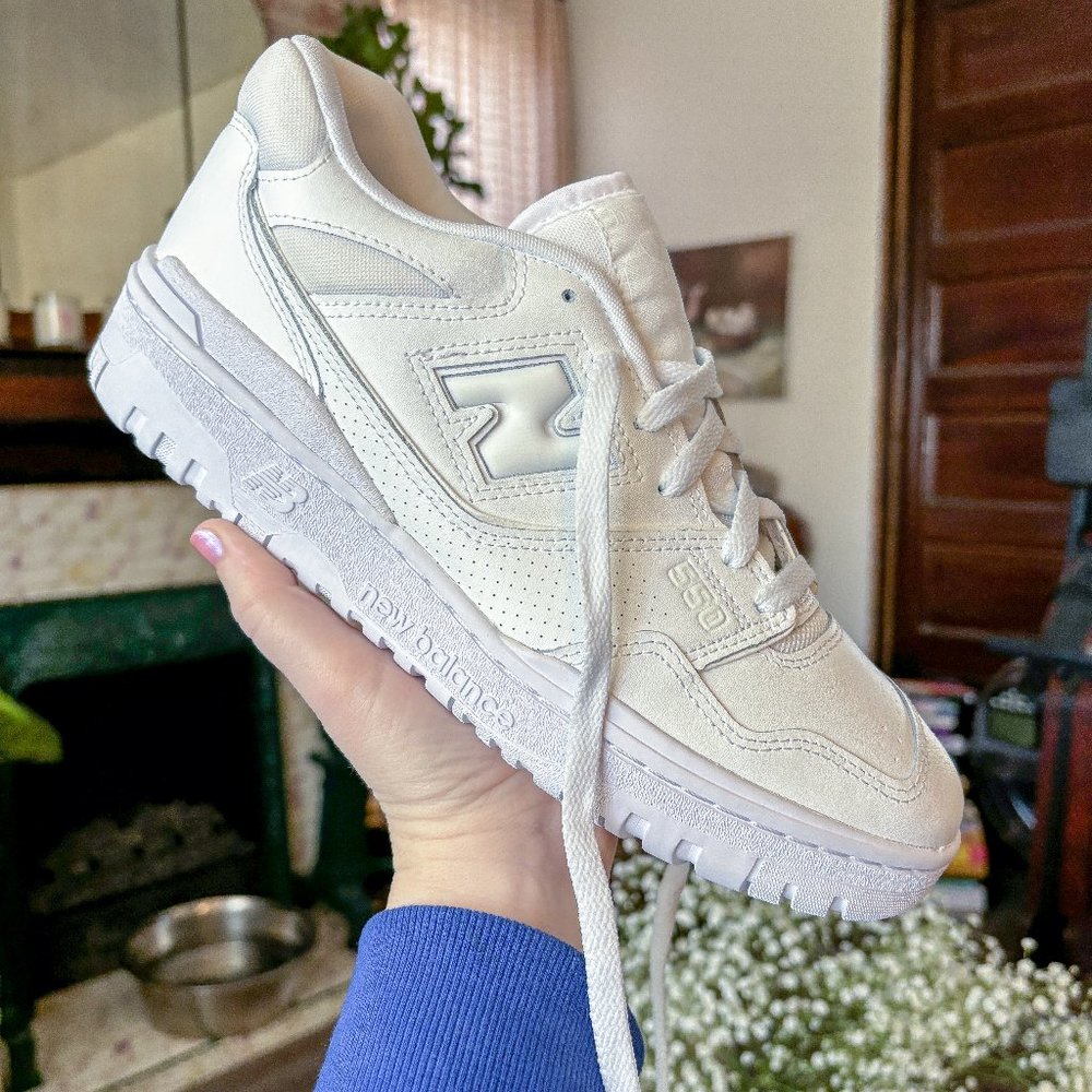 NEW New Balance 550 - White Leather